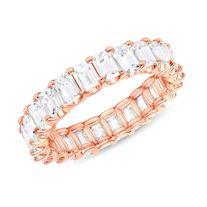 DIAMANT-RING CARRÉ | ROSÉGOLD
