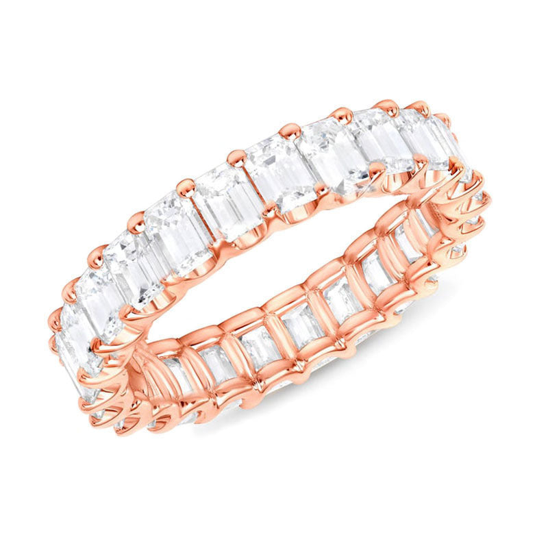 DIAMANT-RING CARRÉ | ROSÉGOLD
