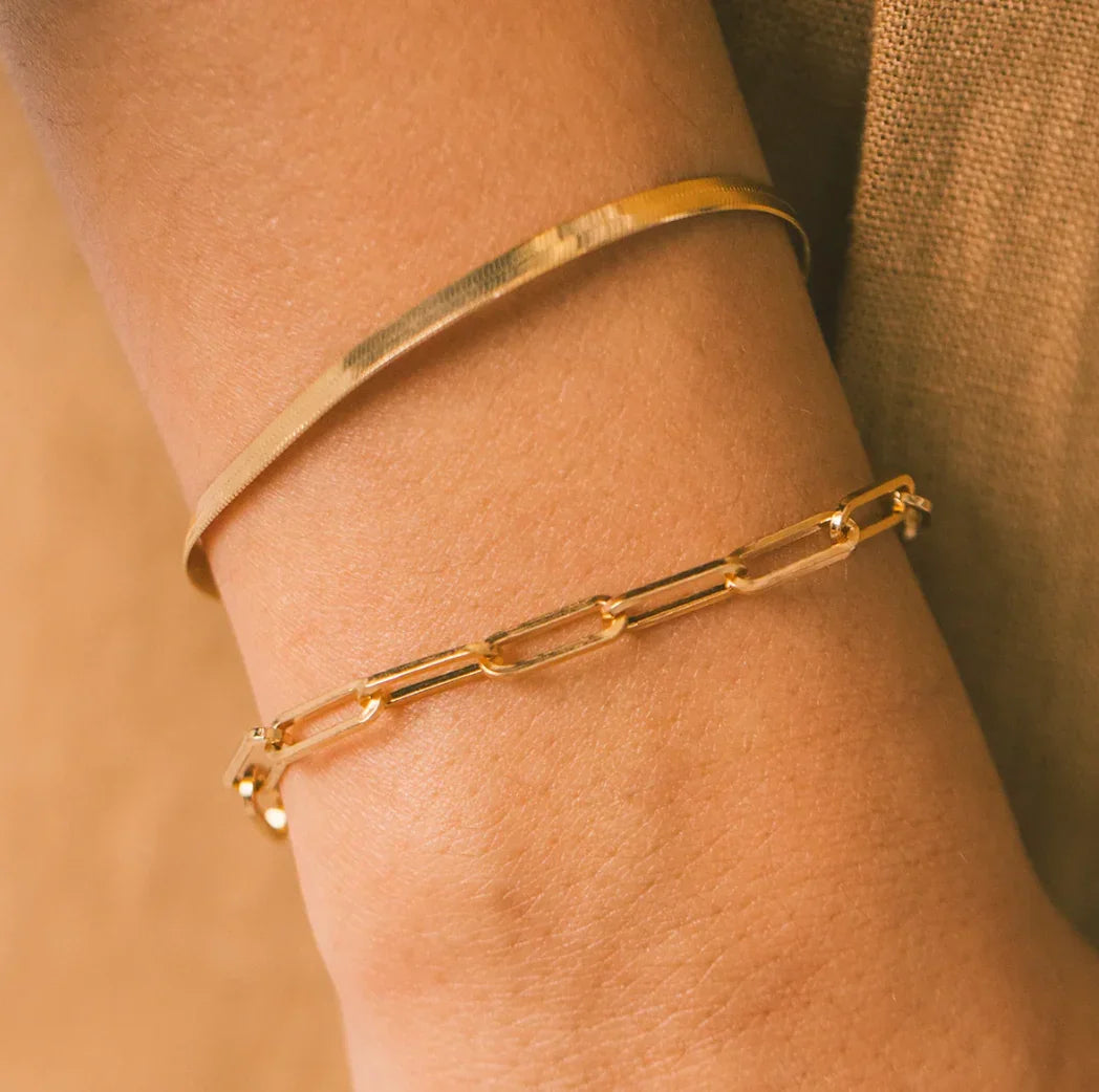 Eloise Paperclip Armband