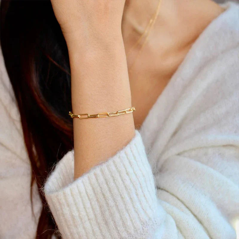 Eloise Paperclip Armband