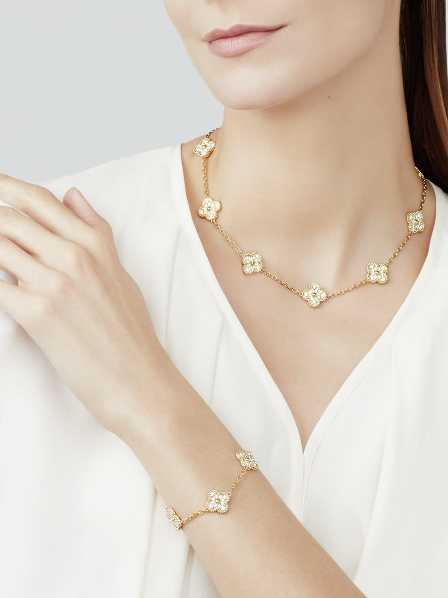 ARMBAND TRÈFLE DELUXE | GOLD