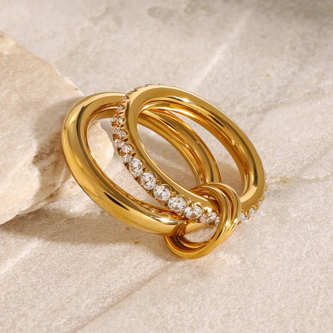 Alison Stacked Ringe
