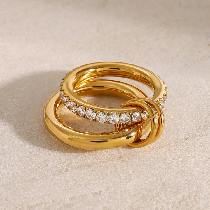 Alison Stacked Ringe