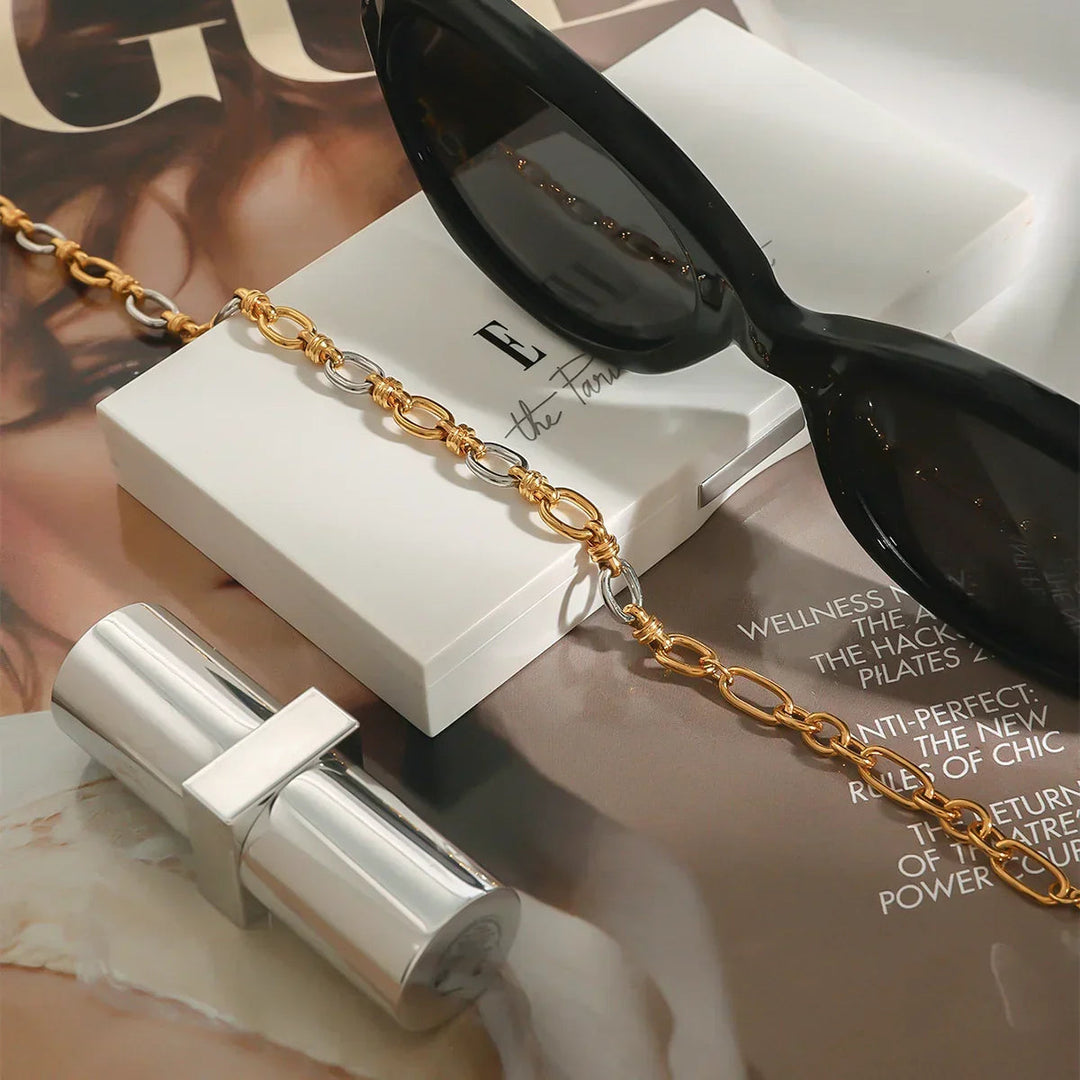 Solène Two Tone Armband