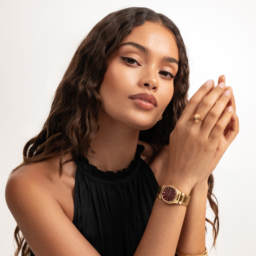 Anabele Watch Silberrosa