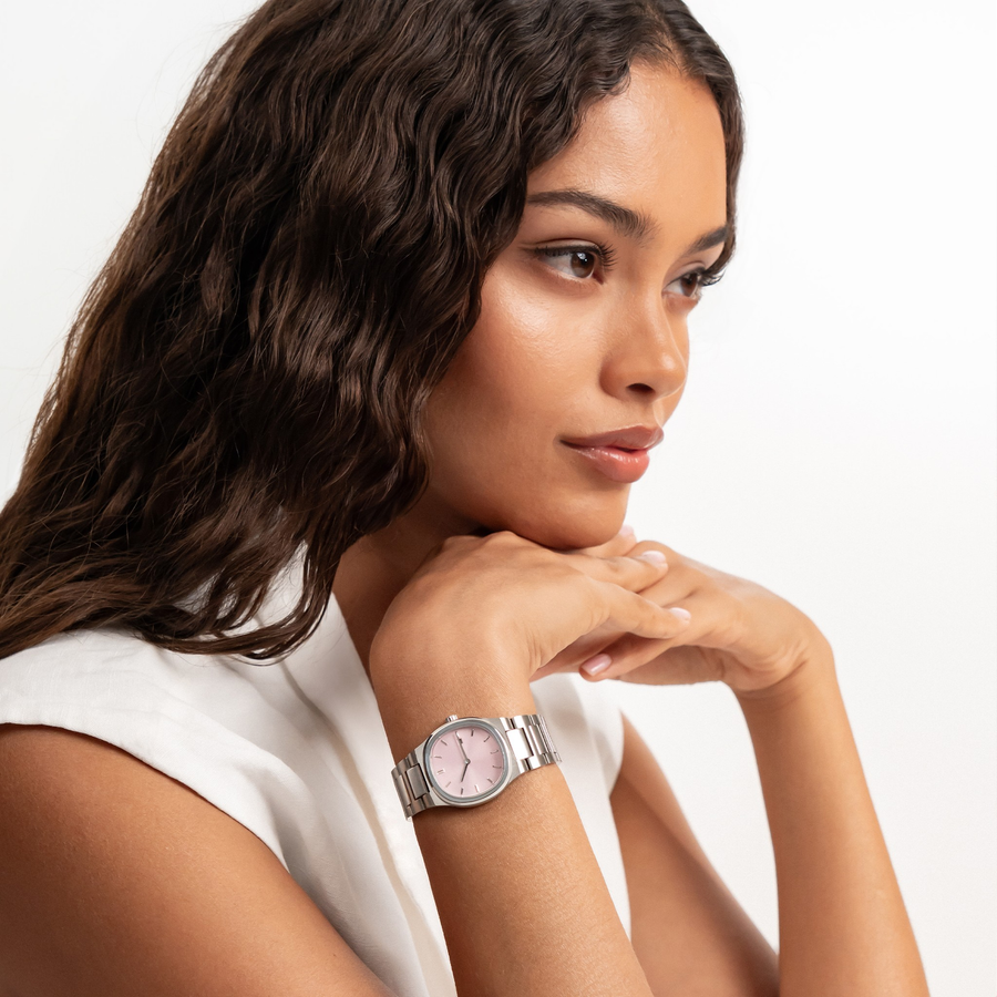 Anabele Watch Silberrosa