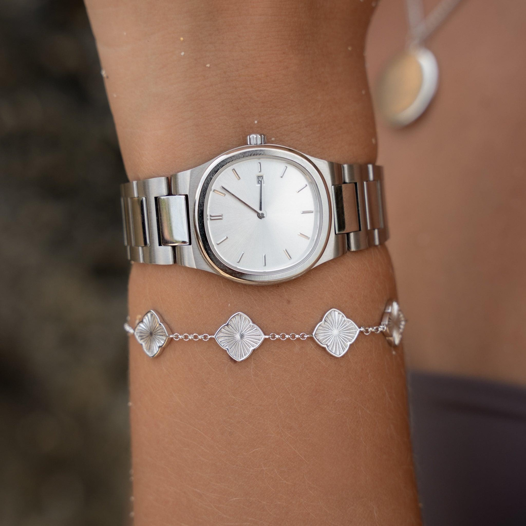 Anabele Watch Silberrosa