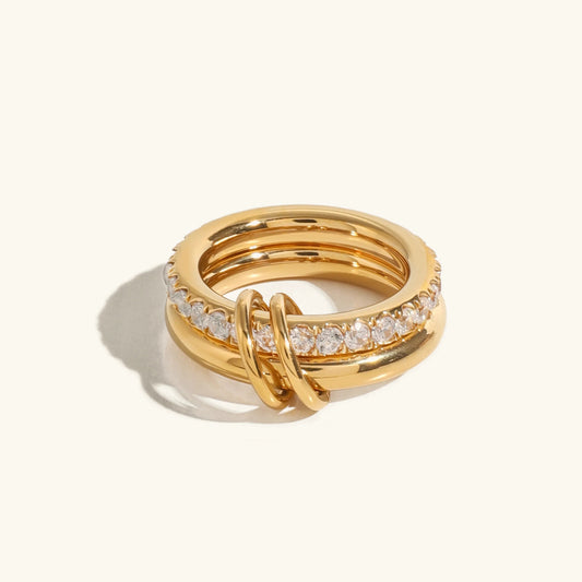 Alison Stacked Ringe