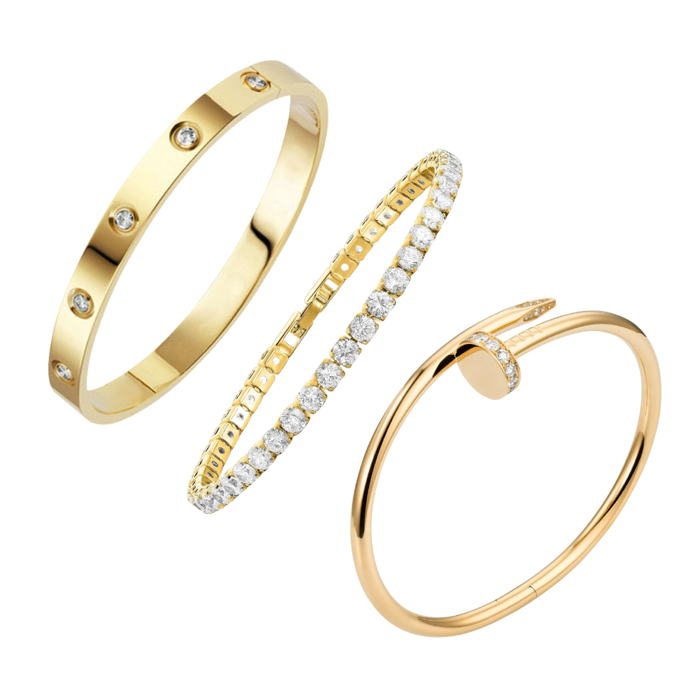 SET ÉTERNITÉ EMPILABLE | GOLD