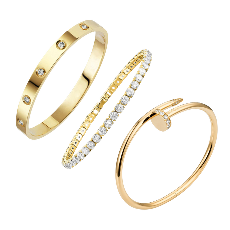 SET ÉTERNITÉ EMPILABLE | GOLD