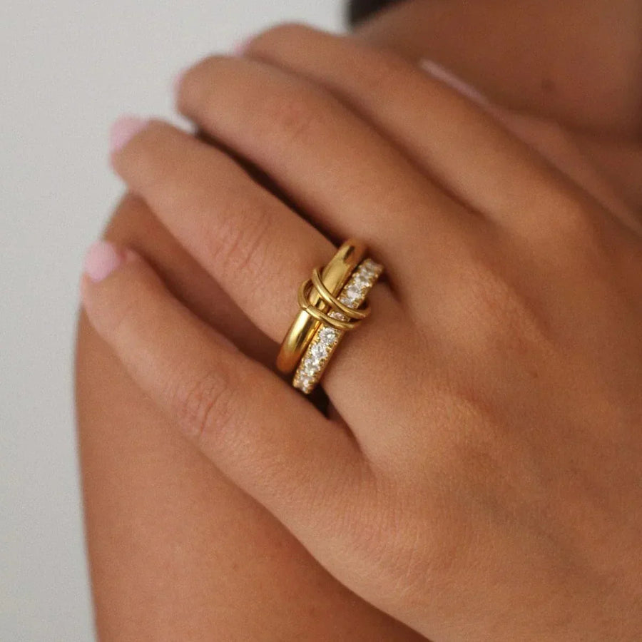 Alison Stacked Ringe