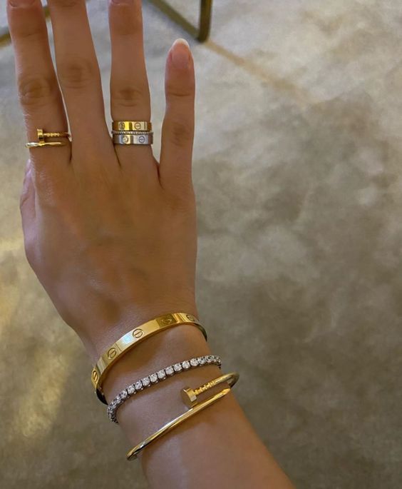 ARMBAND NAGEL | GOLD
