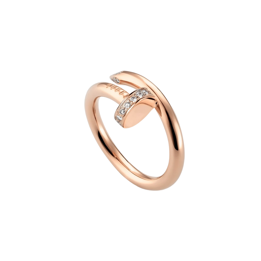 RING GLÄNZENDER NAGEL | ROSÉGOLD